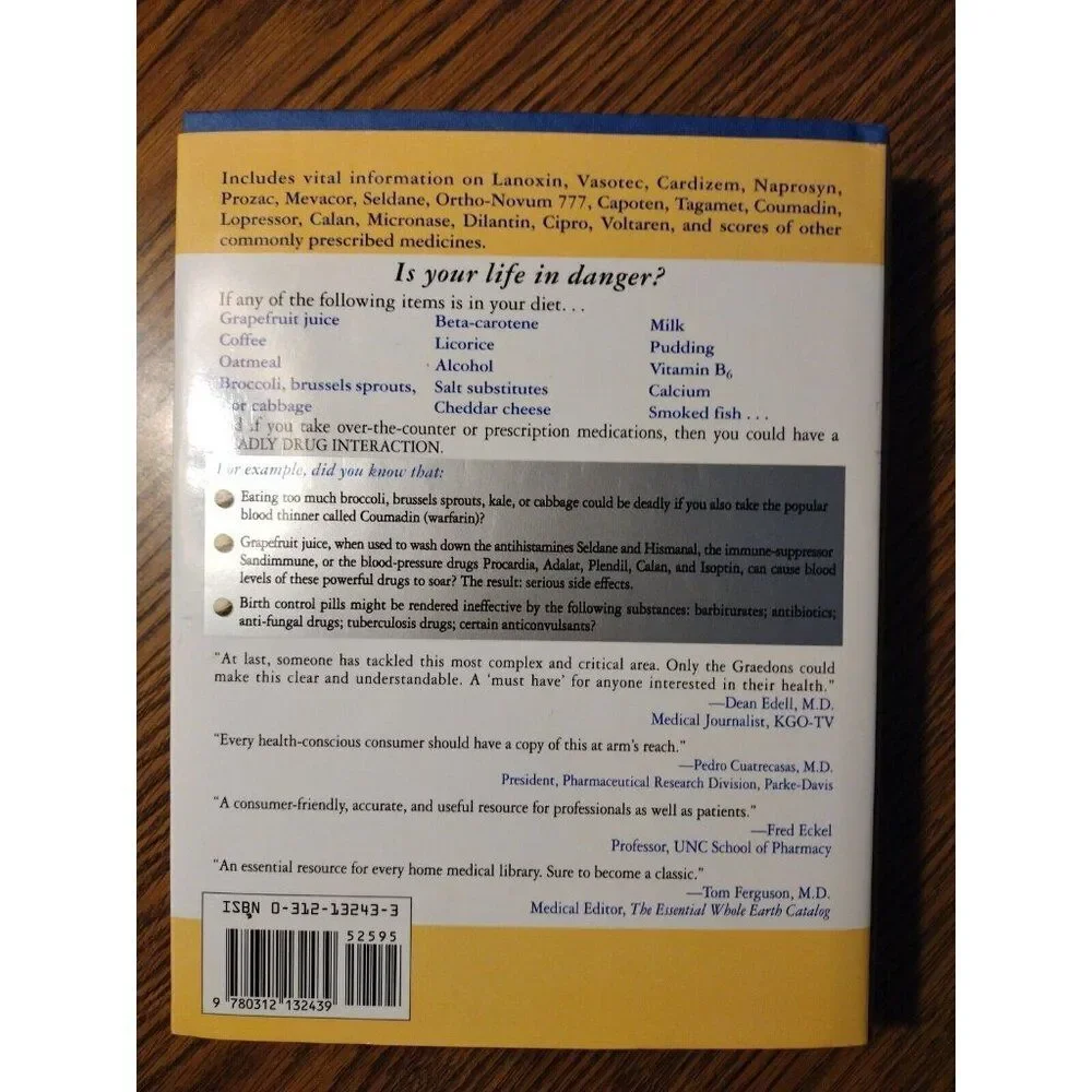 The People's Pharmacy Guides: People's Guide to Deadly Drug Interactions :...